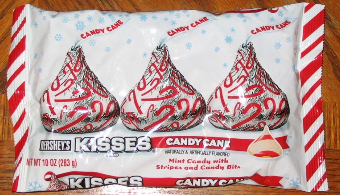 peppermint hershey kiss